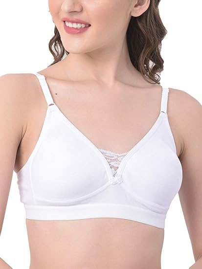 Clovia Women’s Cotton Full-Cup T-Shirt Bra – Non-Padded & Non-Wired Comfort